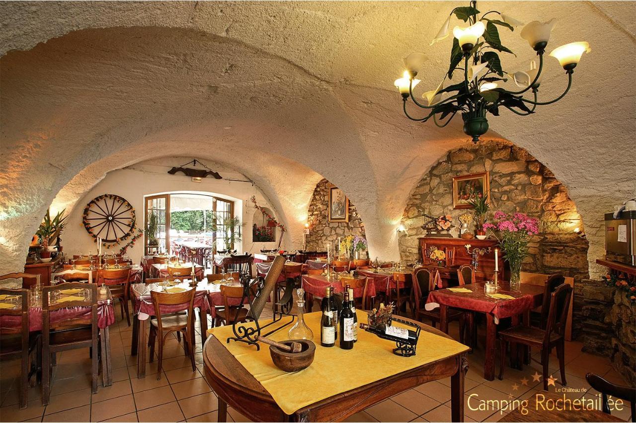 Hotel Camping le Rochetaillée à Grandes Sables Extérieur photo